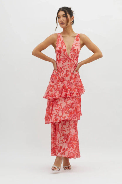 Lia™ Dress | Dress midi floral elegant