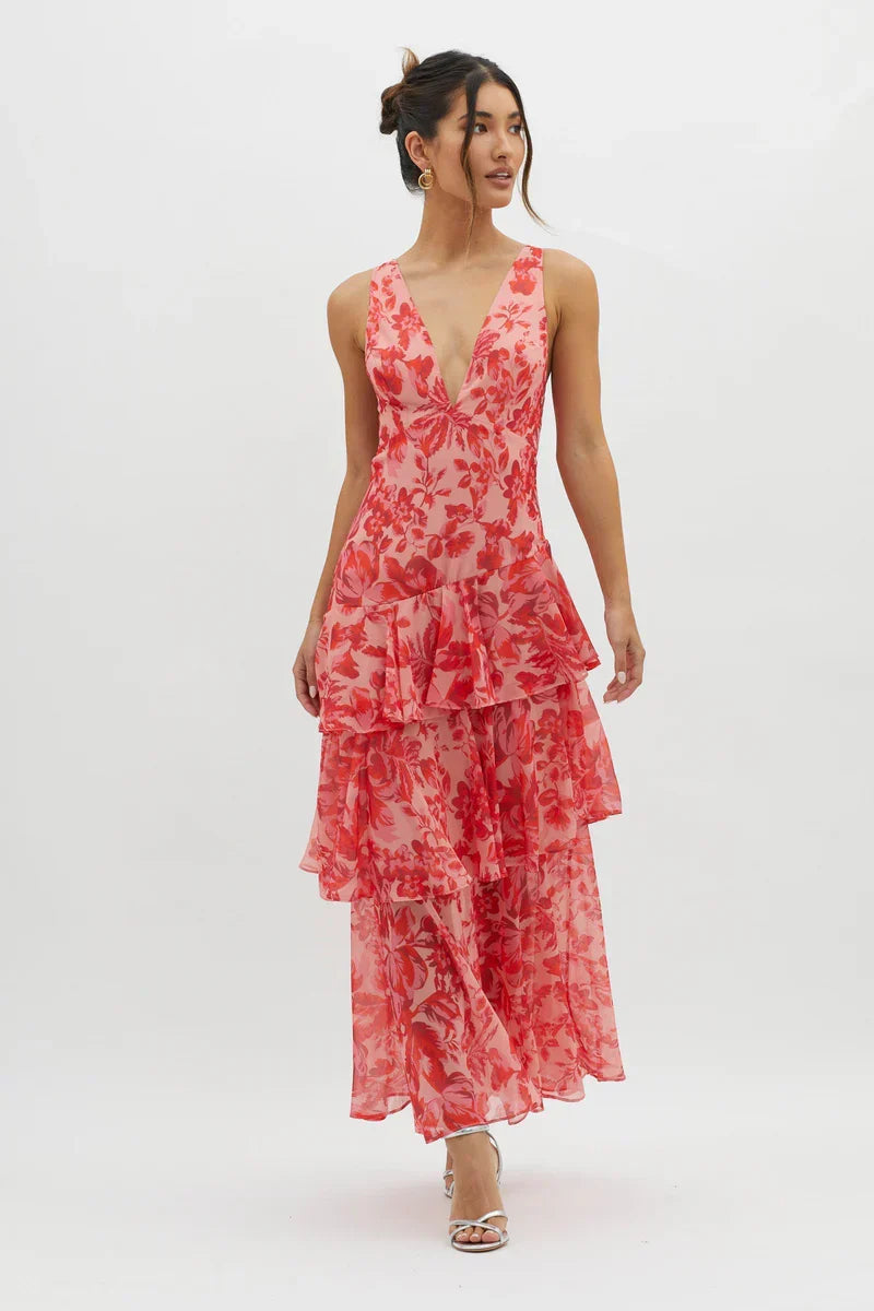 Lia™ Dress | Dress midi floral elegant