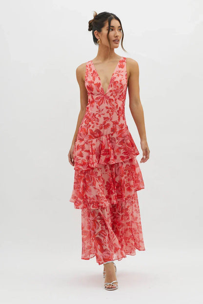 Lia™ Dress | Dress midi floral elegant