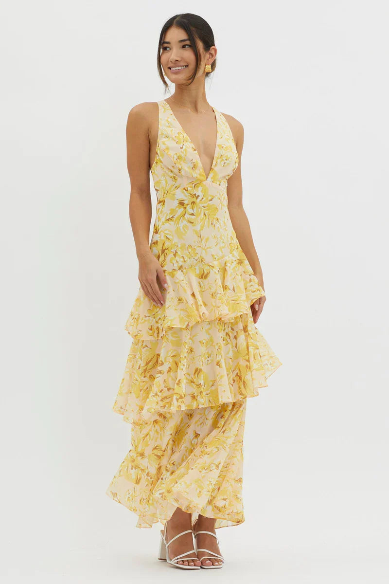 Lia™ Dress | Dress midi floral elegant