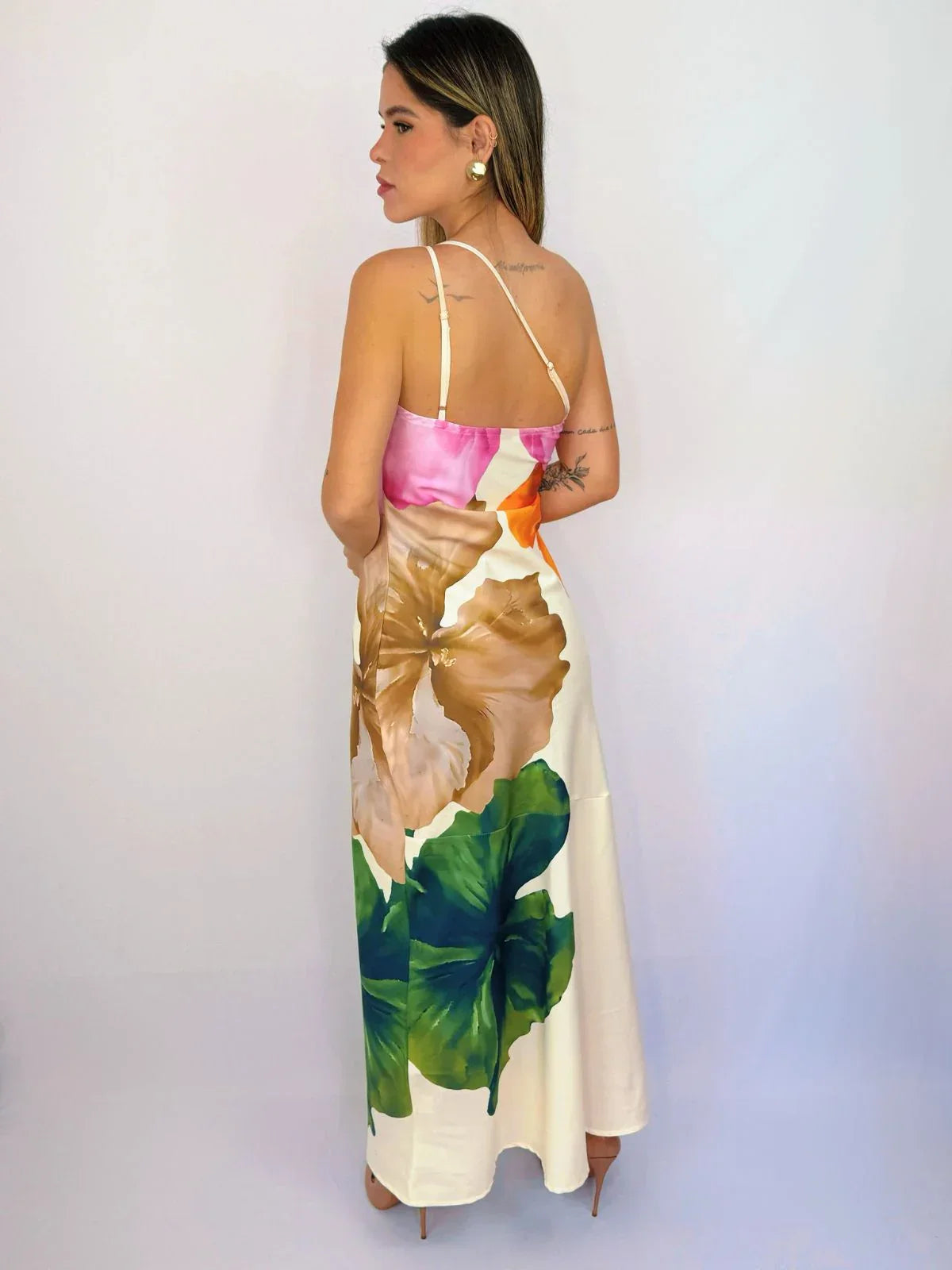 Pink™ Dress | Art floral that enhances your elegance natural