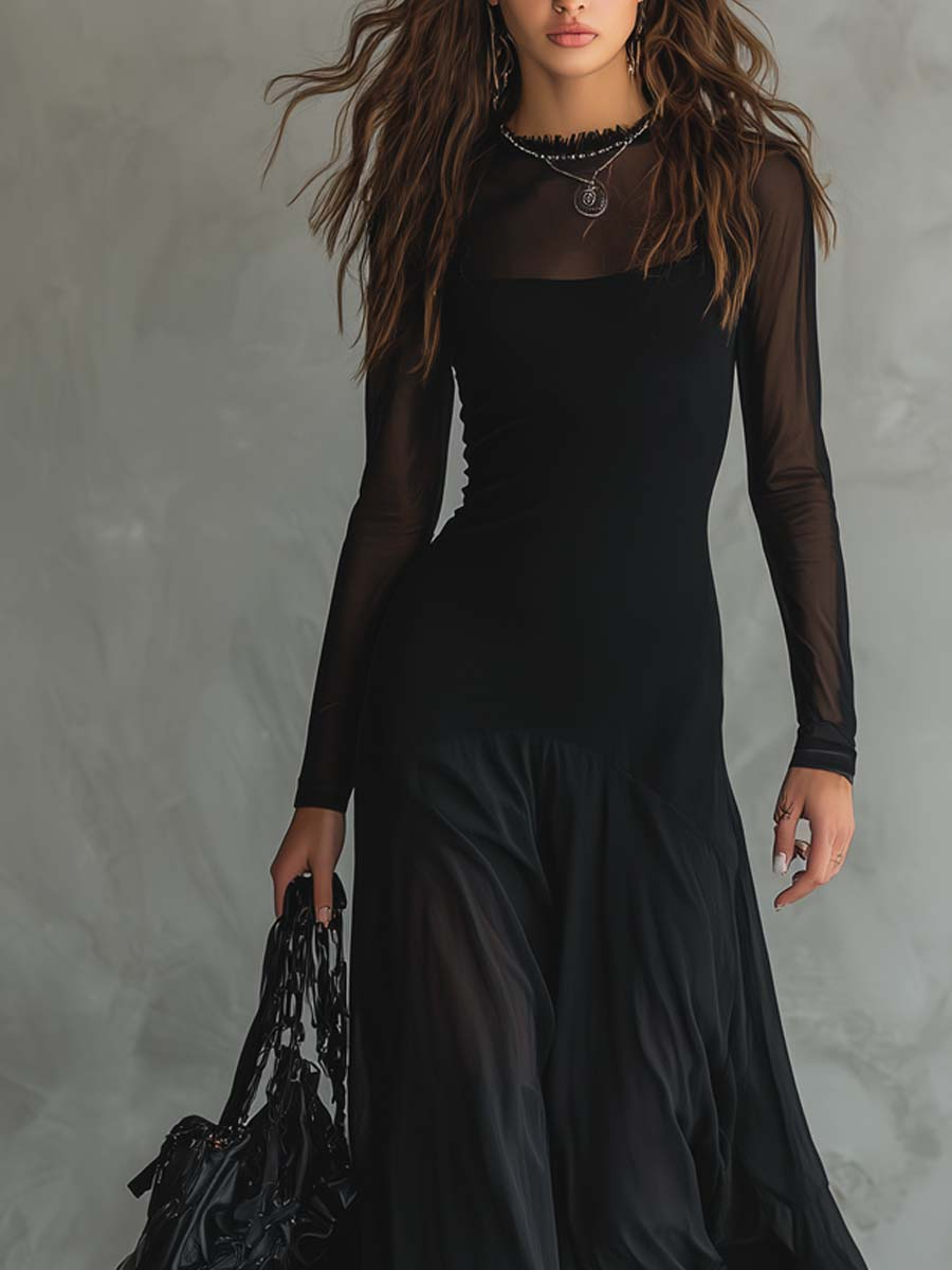 Neora™ Dress | Mysterious and Sophisticated Elegance