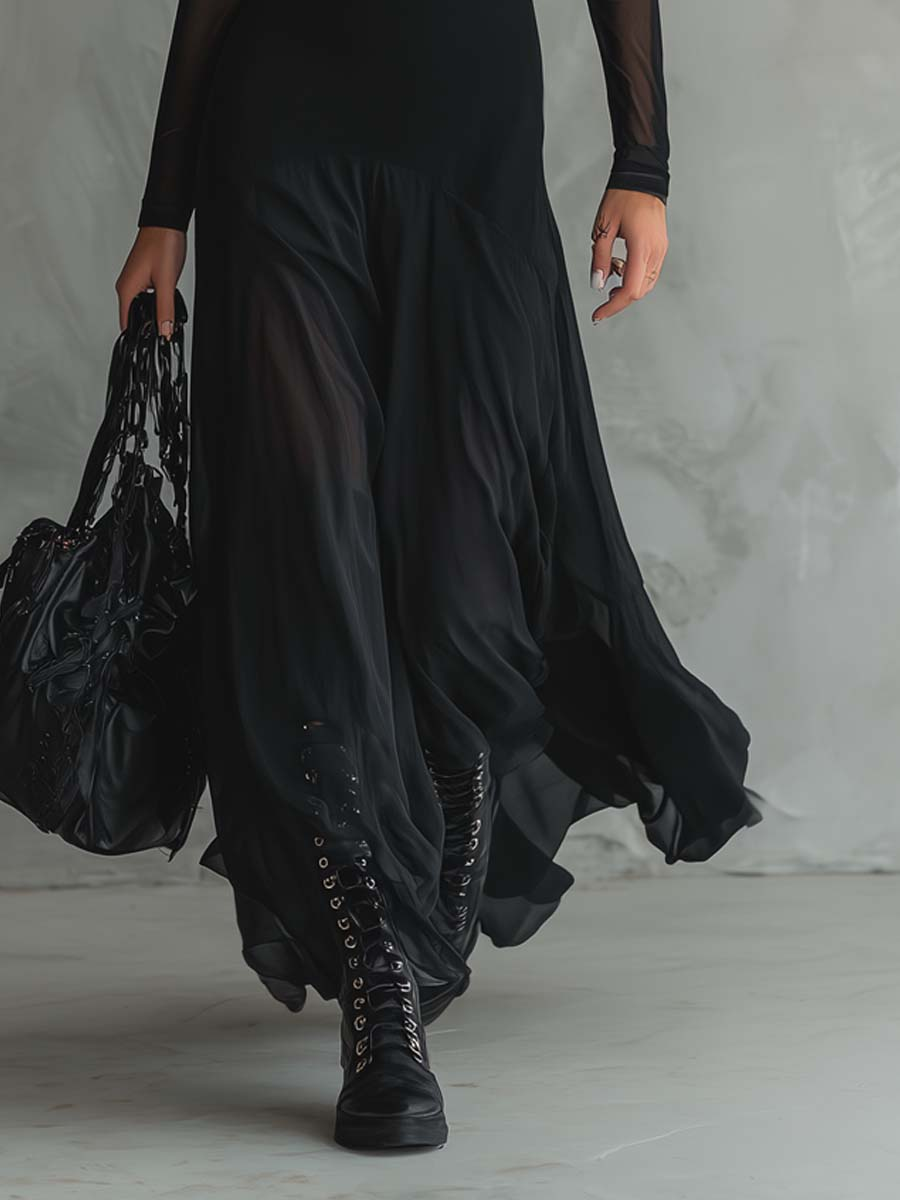 Neora™ Dress | Mysterious and Sophisticated Elegance