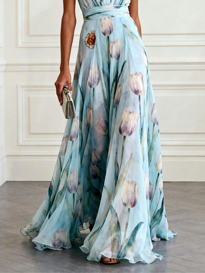 Nerea™ Dress | Floral Elegance that enhances your silhouette
