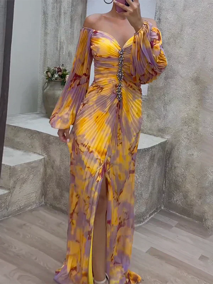 Maria Dress Chic with V-Neckline