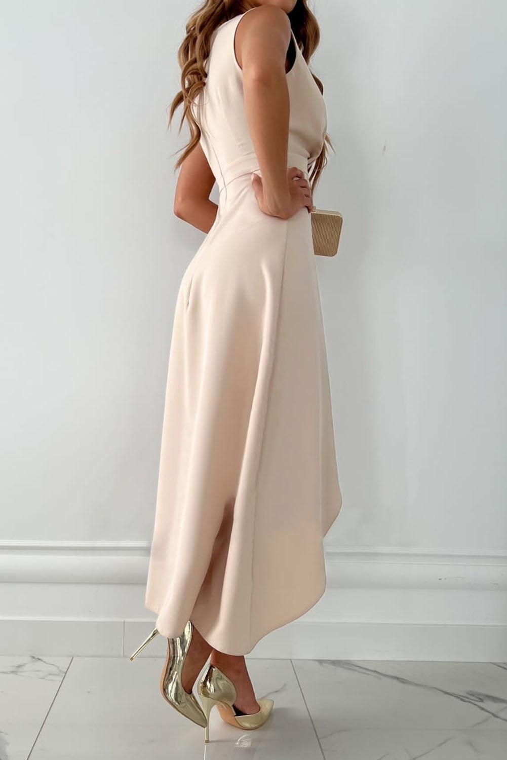 Dress with Pattern Pink