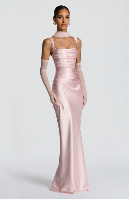 Silvia ™ Dress | Elegance satin with structure refined