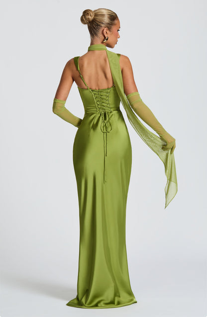 Silvia ™ Dress | Elegance satin with structure refined