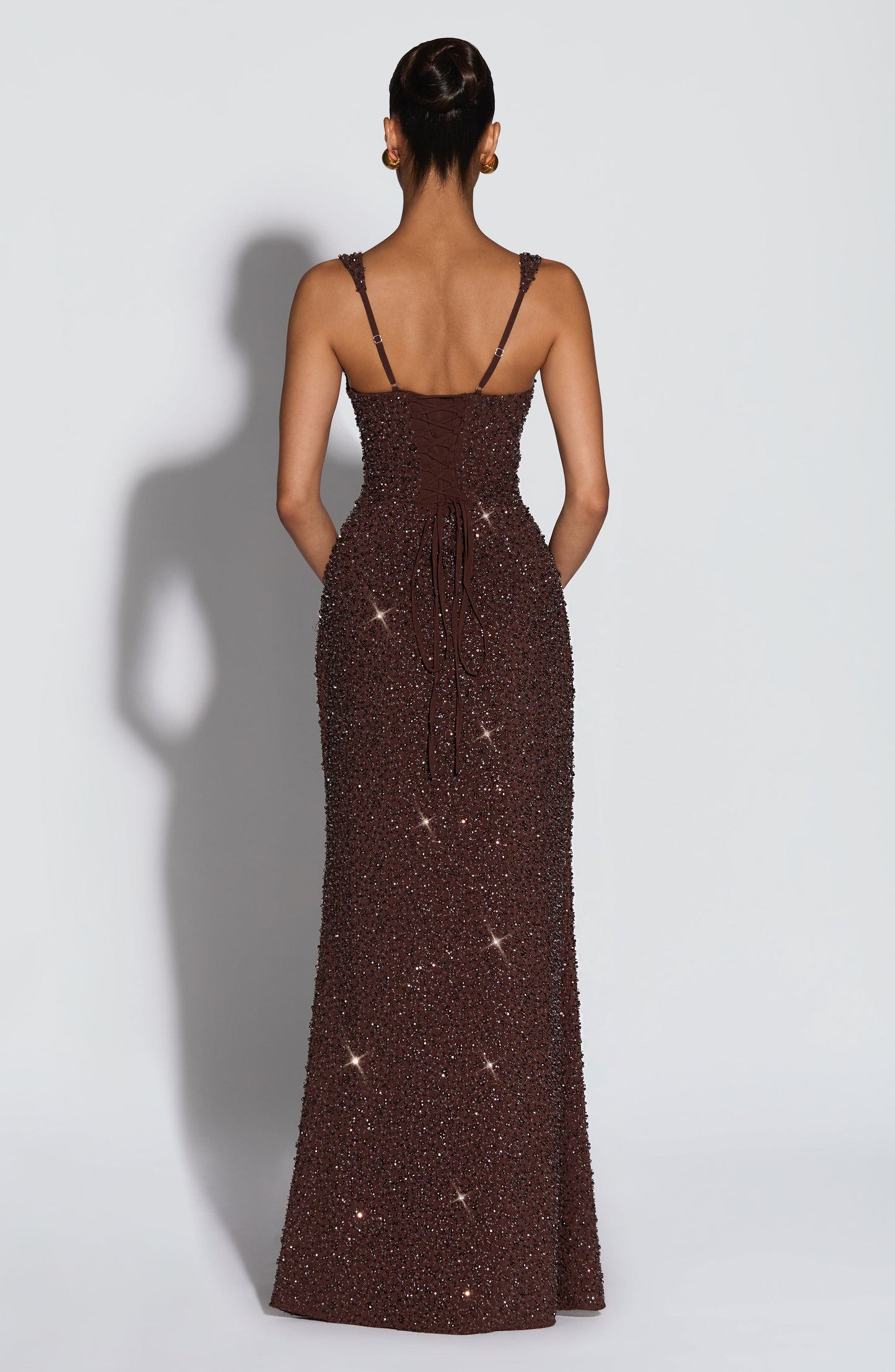 Conso™ Dress | Shine sophisticated that esculpe your silhouette