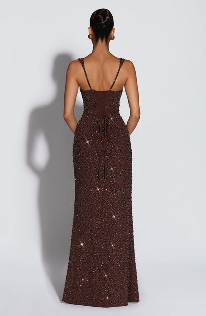 Conso™ Dress | Shine sophisticated that esculpe your silhouette