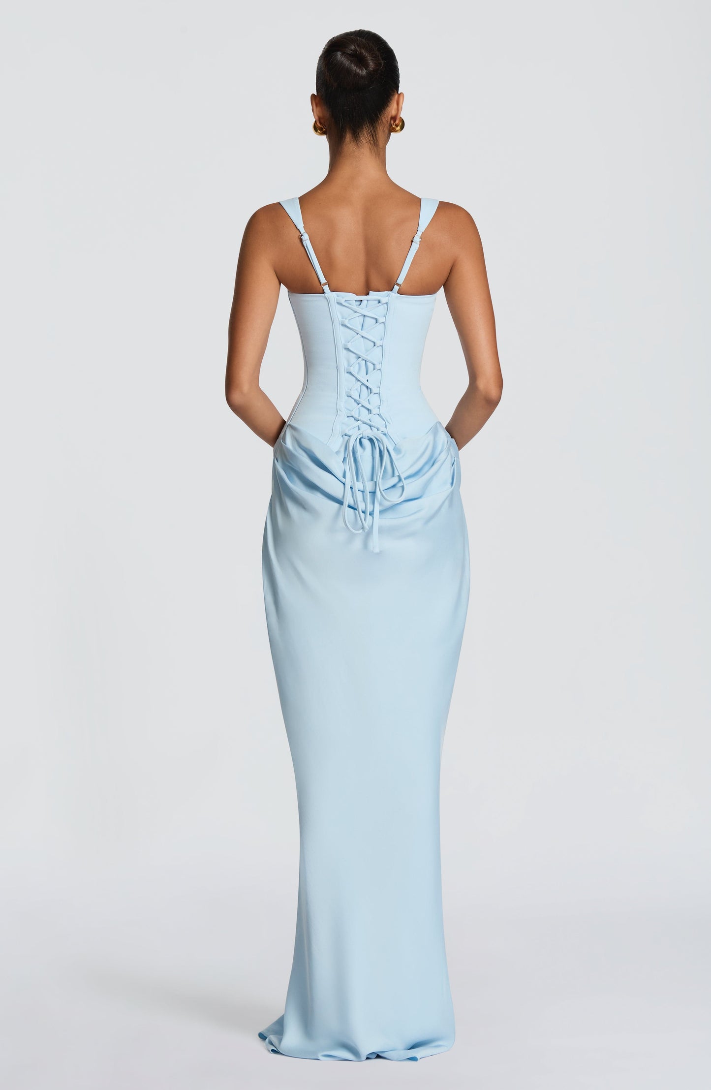 Pink™ | Dress with silhouette flowing with corset fitted