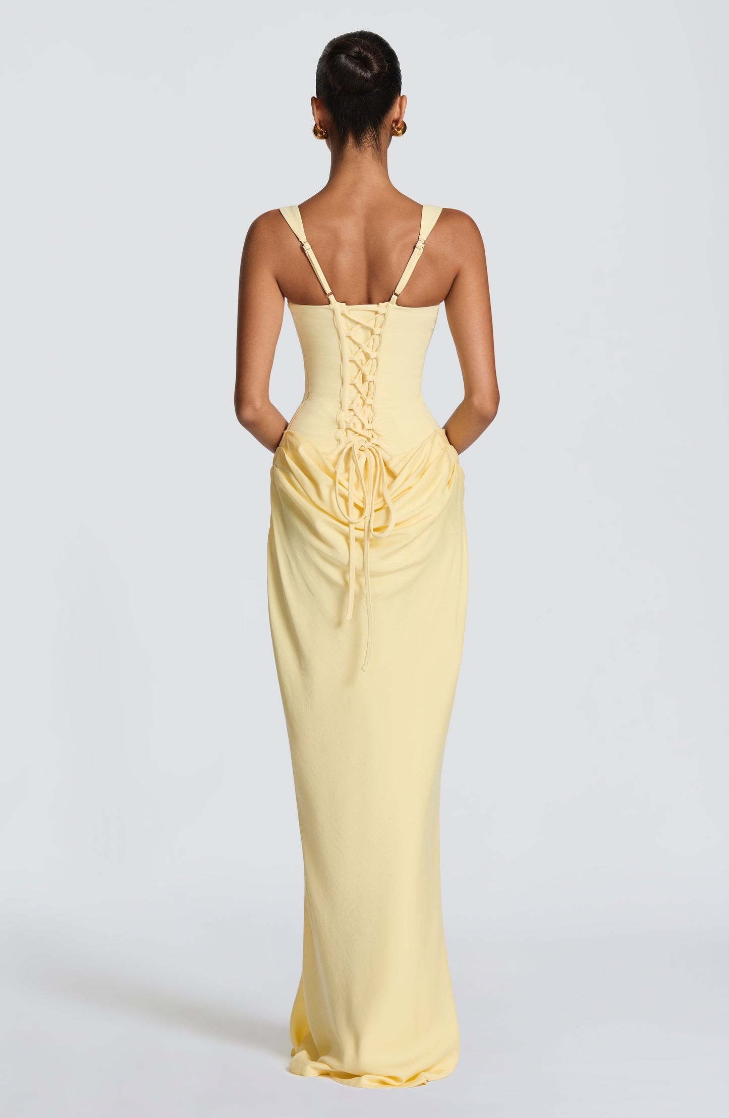 Pink™ | Dress with silhouette flowing with corset fitted