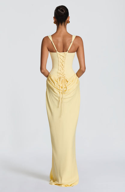 Pink™ | Dress with silhouette flowing with corset fitted