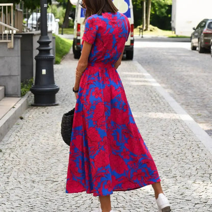 Fez | Dress wrap with print floral