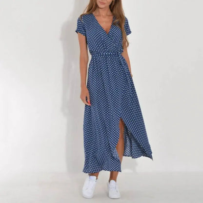 Fez | Dress wrap with print floral