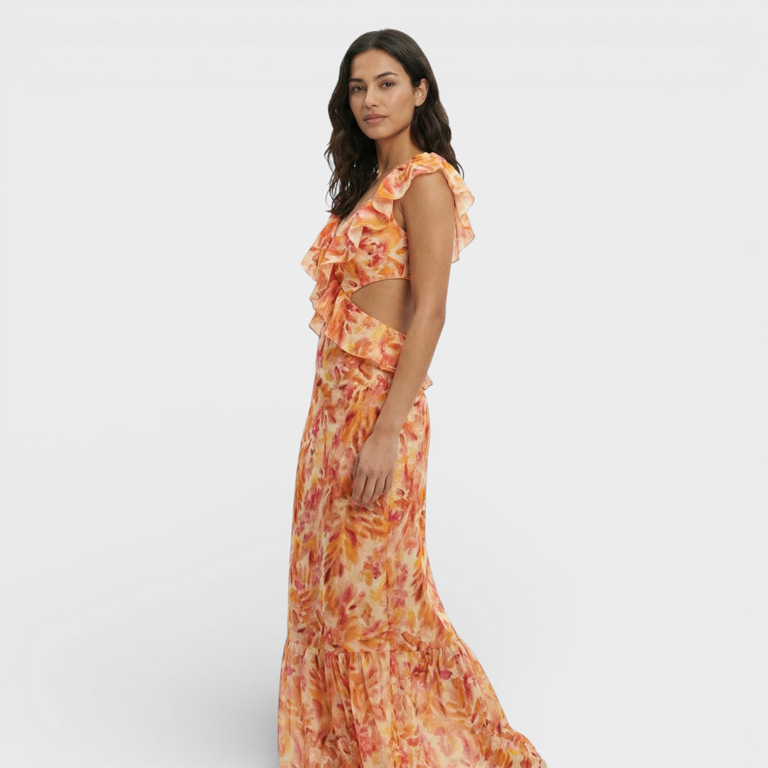 Velgara™ Dress | Romance floral with elegance natural