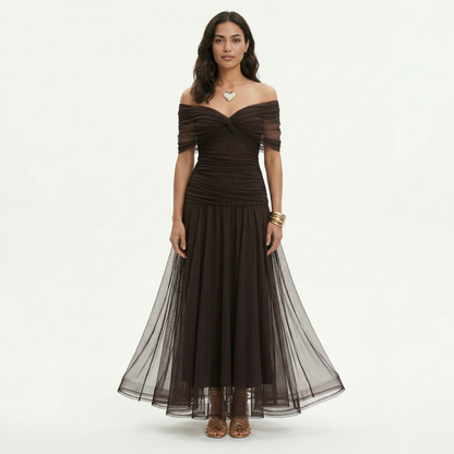 Dalma™ | Dress Elegant Print and Silhouette Flowing