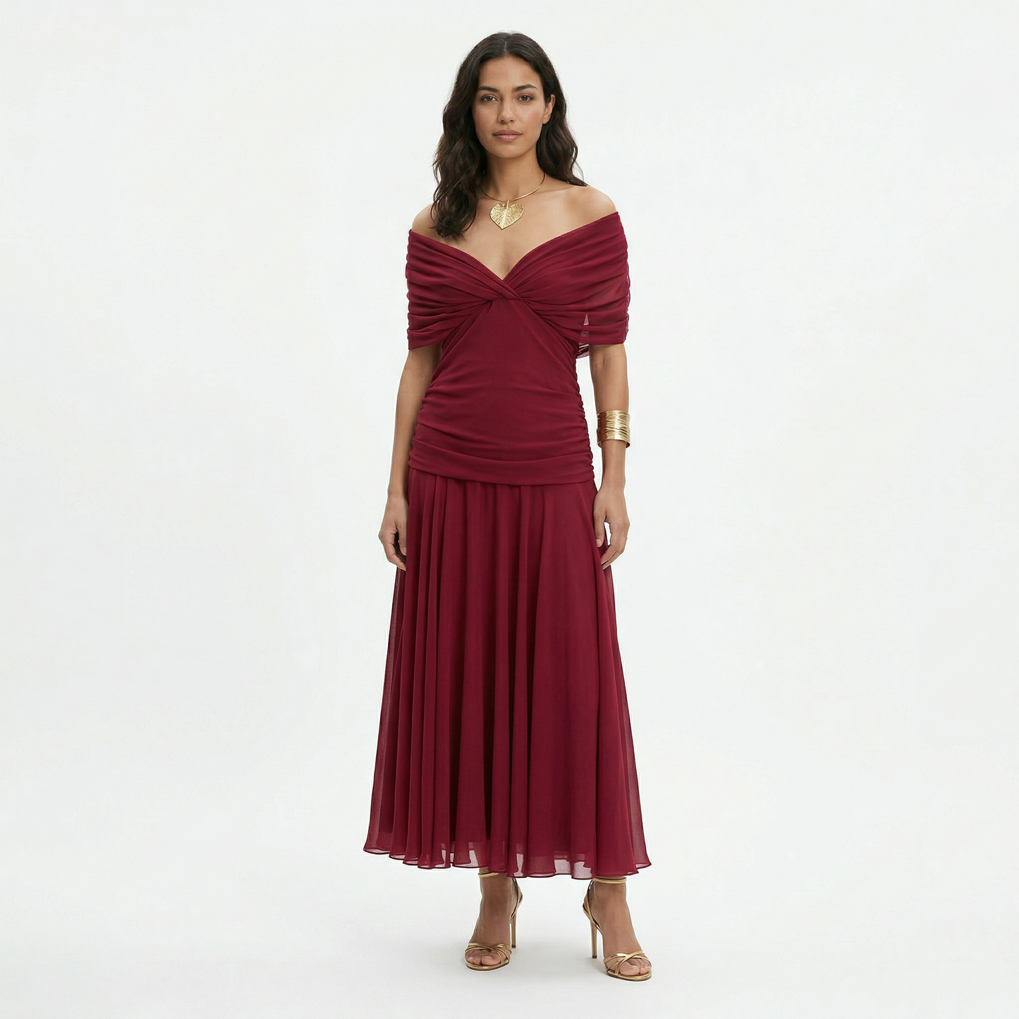 Dalma™ | Dress Elegant Print and Silhouette Flowing