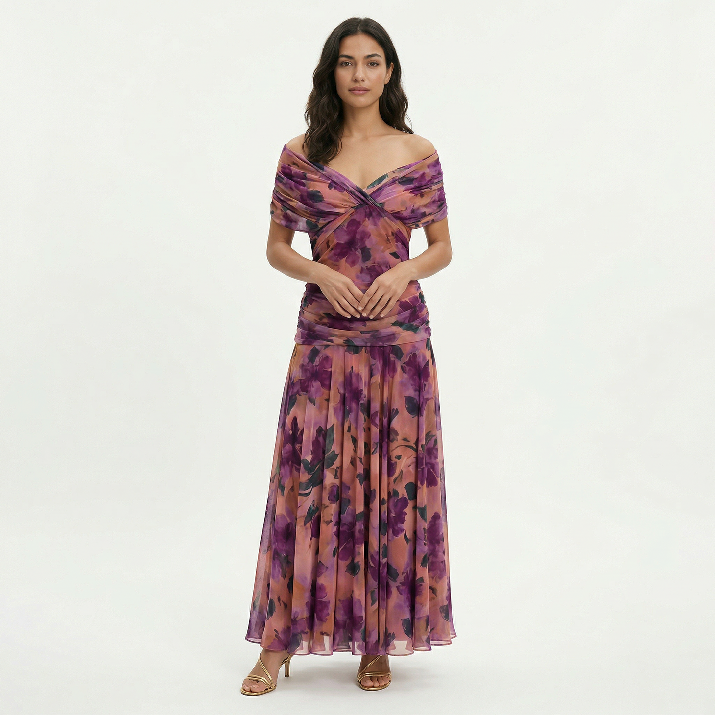 Dalma™ | Dress Elegant Print and Silhouette Flowing