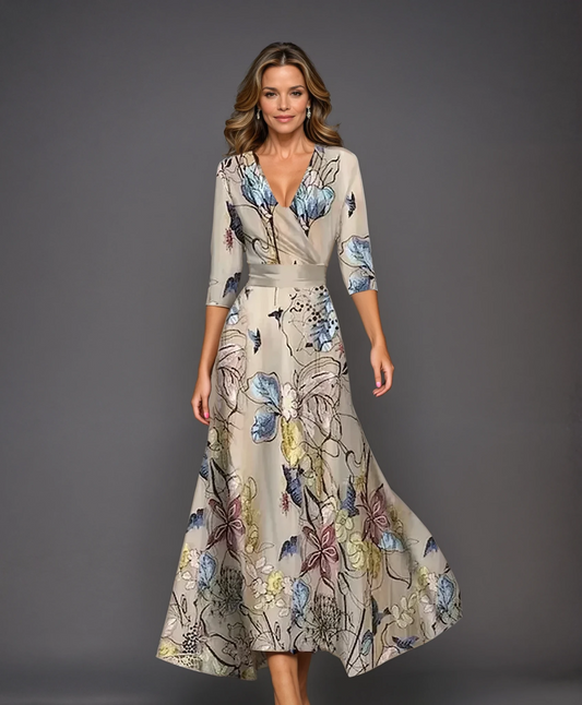 Dress Chic with Print Floral