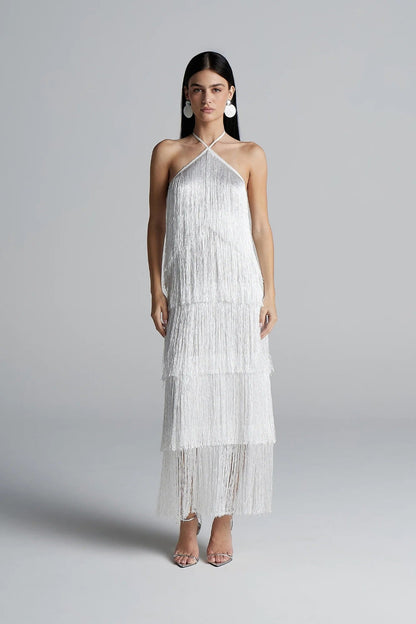 Maika™ Dress | Golden Glamour that Turns Every Head