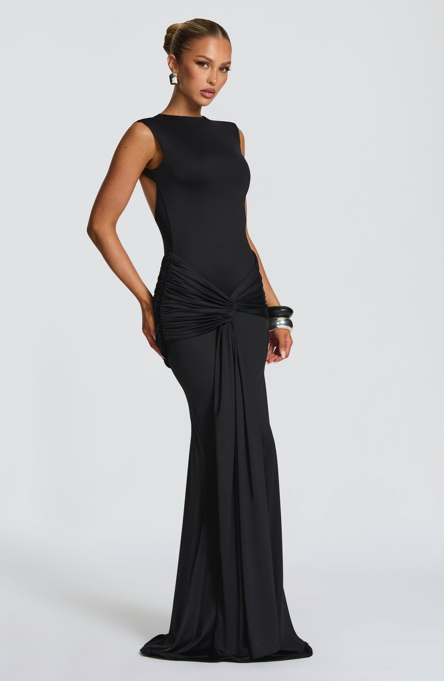 Carbajo™ Dress | Silhouette elegant with drapeado sculptural