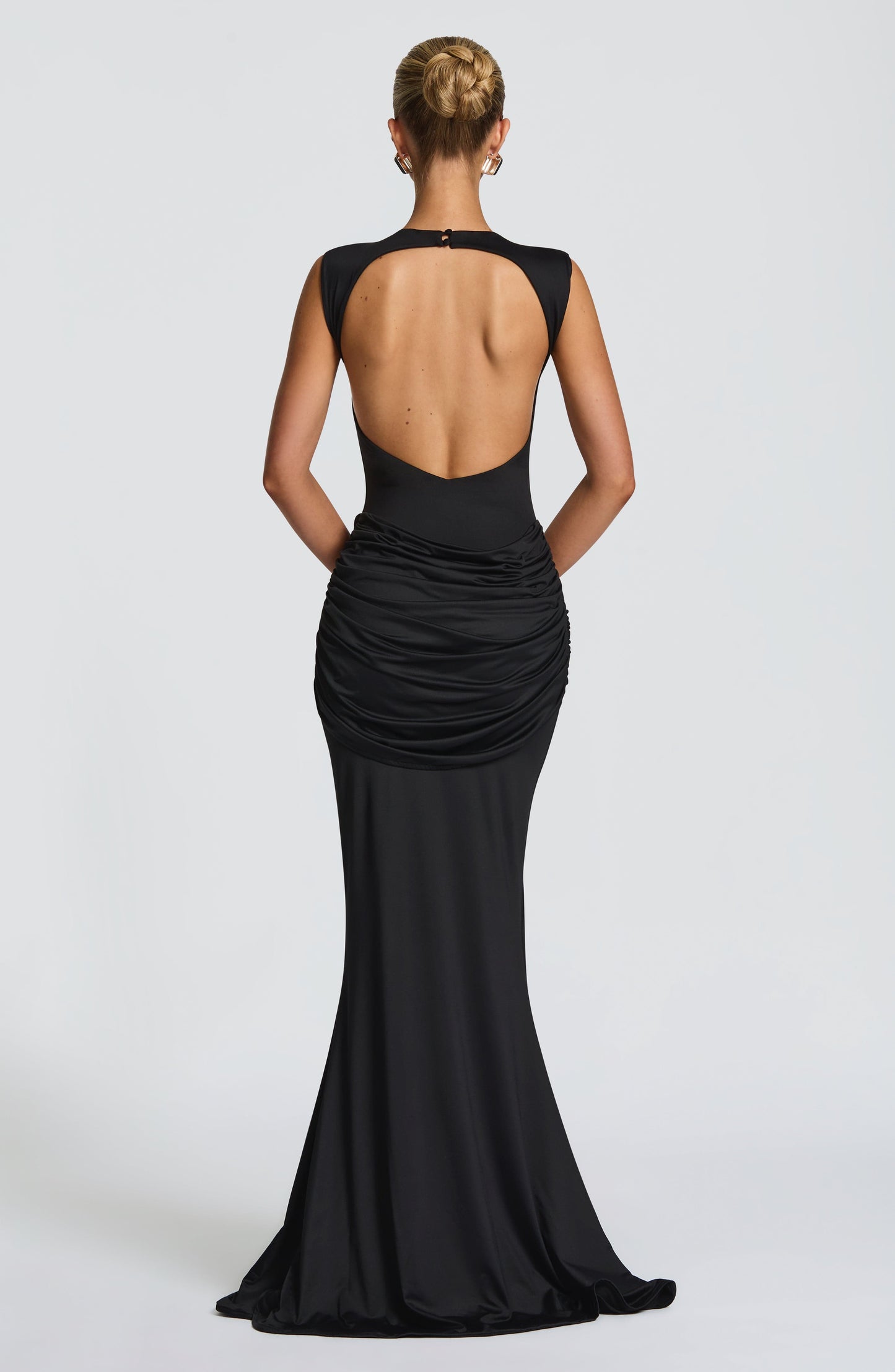 Carbajo™ Dress | Silhouette elegant with drapeado sculptural