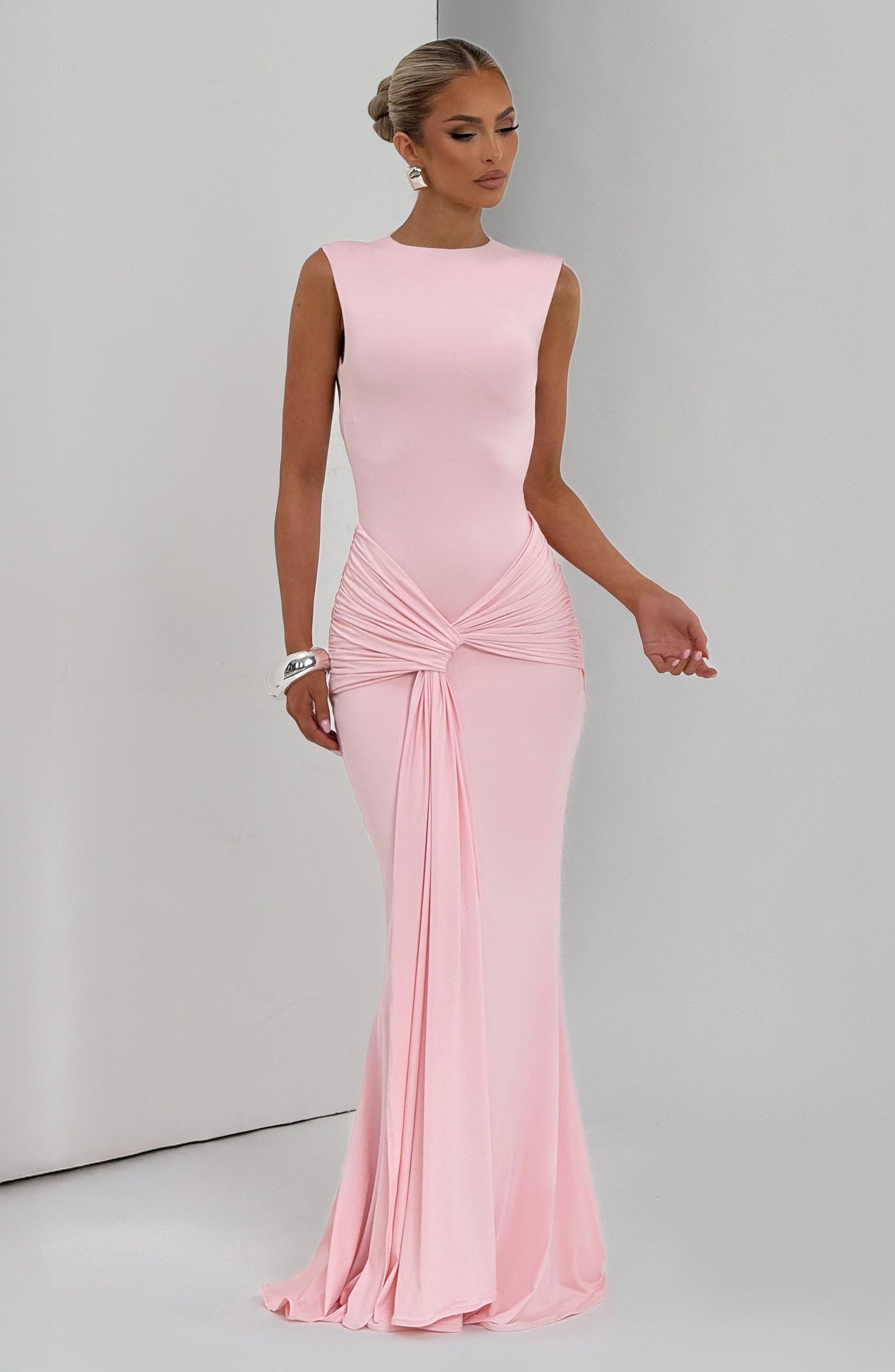 Carbajo™ Dress | Silhouette elegant with drapeado sculptural