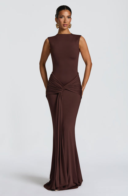 Carbajo™ Dress | Silhouette elegant with drapeado sculptural