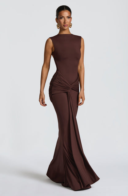 Carbajo™ Dress | Silhouette elegant with drapeado sculptural