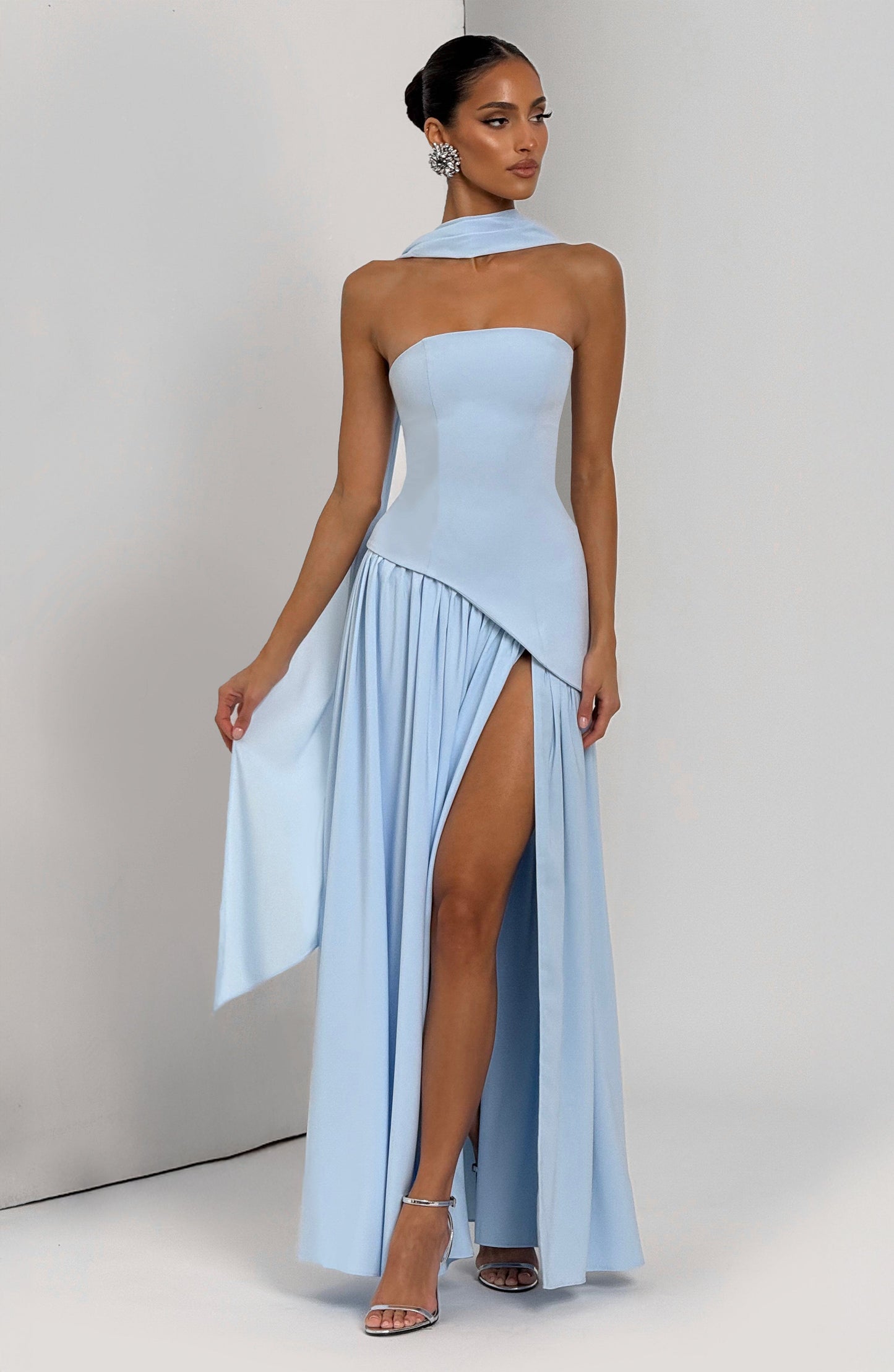 Melisa™ Dress | Elegance flowing with detail wrap
