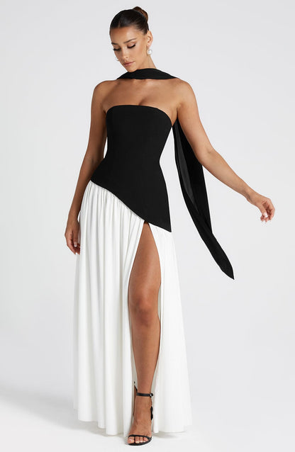 Melisa™ Dress | Elegance flowing with detail wrap