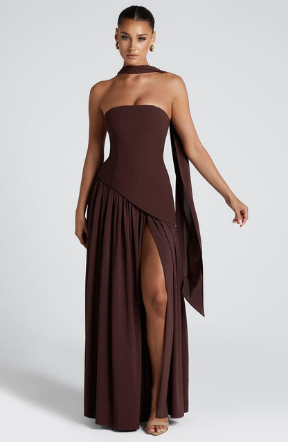 Melisa™ Dress | Elegance flowing with detail wrap