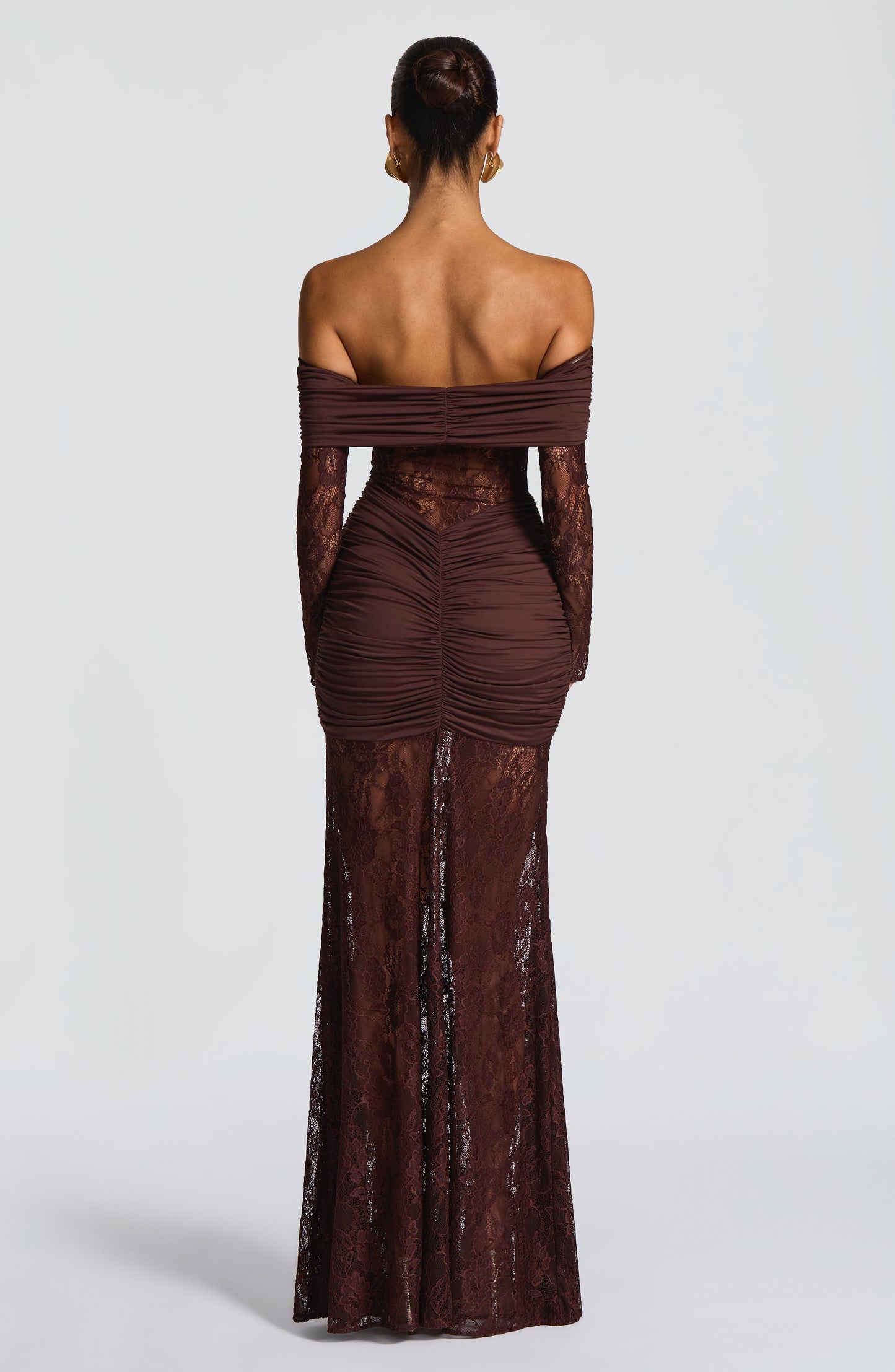 Libra™ Dress | Elegance sophisticated with lace and drapeado