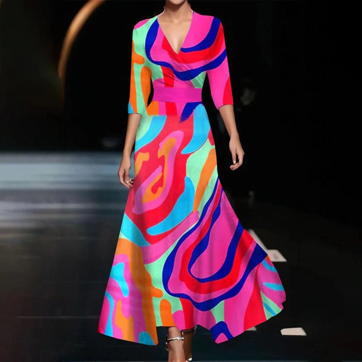 Dress Chic with Print Floral