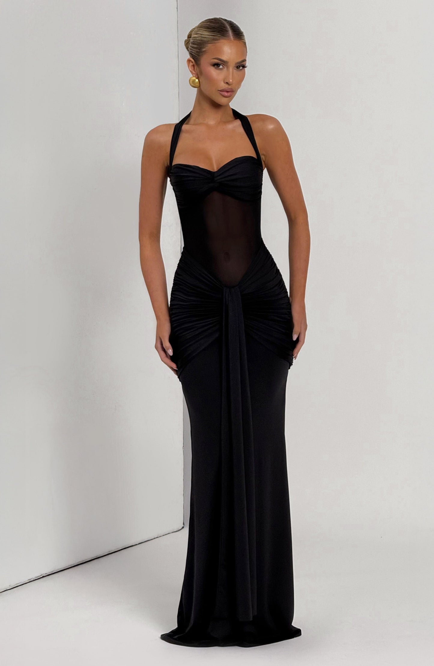 Yolanda™ Dress | Elegance sculpted with efecto drapeado